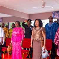 Vice President Jane Naana Opoku-Agyemang joined the chiefs and people of Krachi